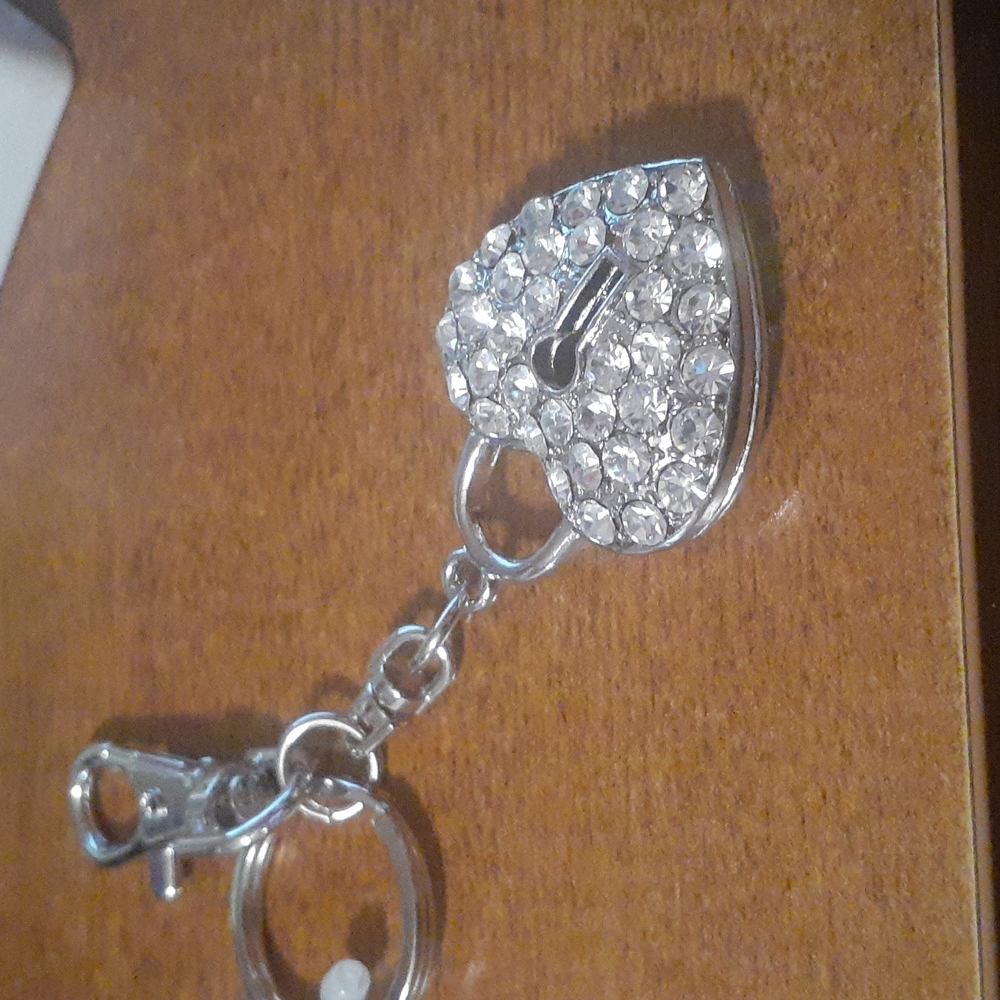 Heart keychain